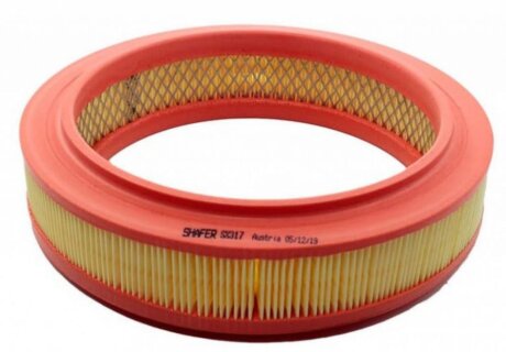 Фильтр воздушный Renault Clio I, Megane I, Rapid, Super 5, 11, 19, 21, Accord, 1.4-1.8, 83-03 (с металличес SHAFER 'SX317
