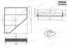 Фільтр повітряний Cadillac ATS (14-19), CTS (14-19), Chevrolet Camaro (16-21), (з пластиковою сіткою) SHAFER SX49830 (фото 1)