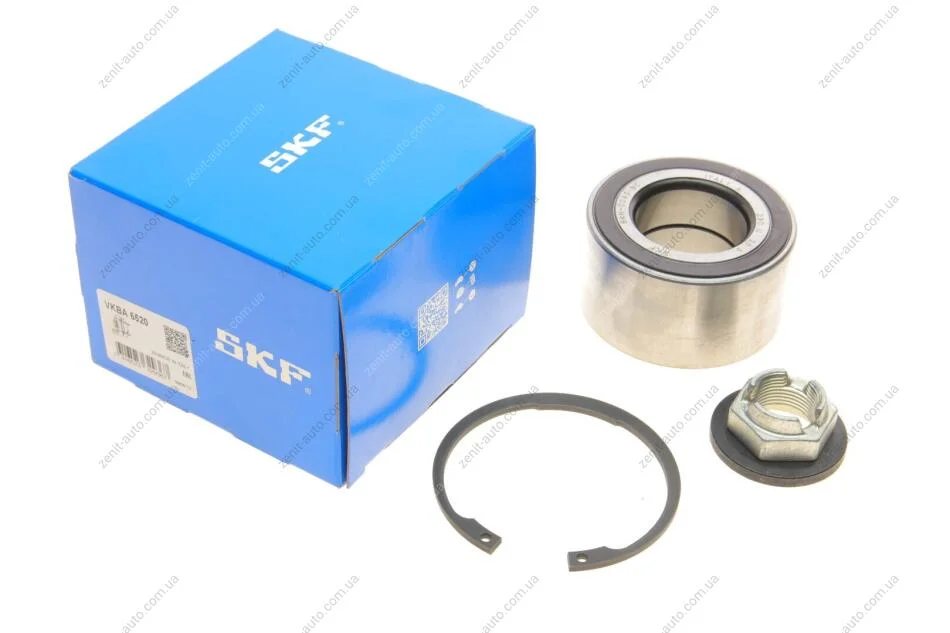 Підшипник маточини колеса перед (компл) FORD Tourneo Connect, Transit Connect 1.8i, 1.8d 02>11 (VKBA 6520) SKF VKBA6520 (фото 1)