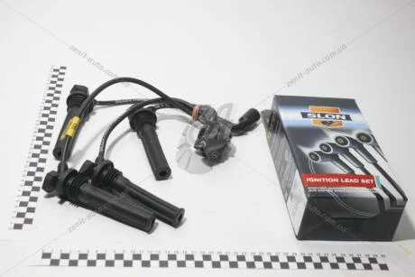 Провода свечные Авео 1,2 16V T255/T300/RAVON R2 (силикон) (25183557) SLON SLN.022
