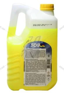 Антифриз G11, (-30С), 5л, (желтый) Sobol 10878