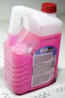 Антифриз G12, (-30С), 5л, (червоний) Sobol 7744
