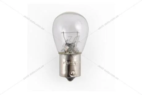 Лампа розжарювання 12V P21W BA15s (1-конт) (указ.поворот/стоп-сигнал) (кратно 10) Solar 1250