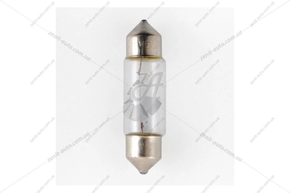 Лампа накаливания 12V C5W T11x36 SV8.5 (освещение салона,номерного знака) (кратно 10) Solar 1257 (фото 1)