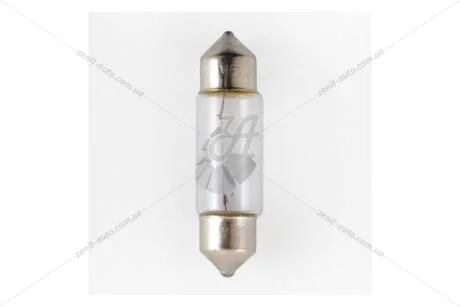 Лампа розжарювання 12V C5W T11x36 SV8.5 (освещение салона,номерного знака) (кратно 10) Solar 1257