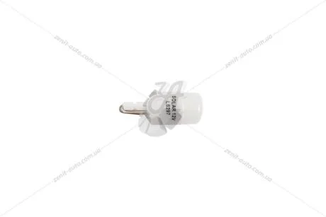 Лампа світлодіодна 12V T10 W2.1x9.5d W5W (1SMD 1,5W) білий (к-т 2шт) Solar LS298_B2