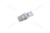 Лампа світлодіодна 24V T10 (W5W) W2.1x9.5d (5SMD 50х50) білий (к-т 2шт) Solar SL2530 (фото 3)