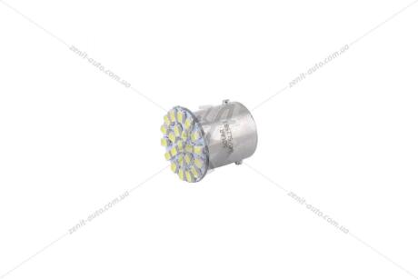 Лампа светодиодная 24V G18.5 BA15s (22SMD 30x20) белый (к-т 2шт) Solar SL2581