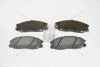Колодки гальмівні передні Rexton (04-06) ABS/ESP (2х поршневий супорт) SSANGYONG 4813008250 (фото 1)