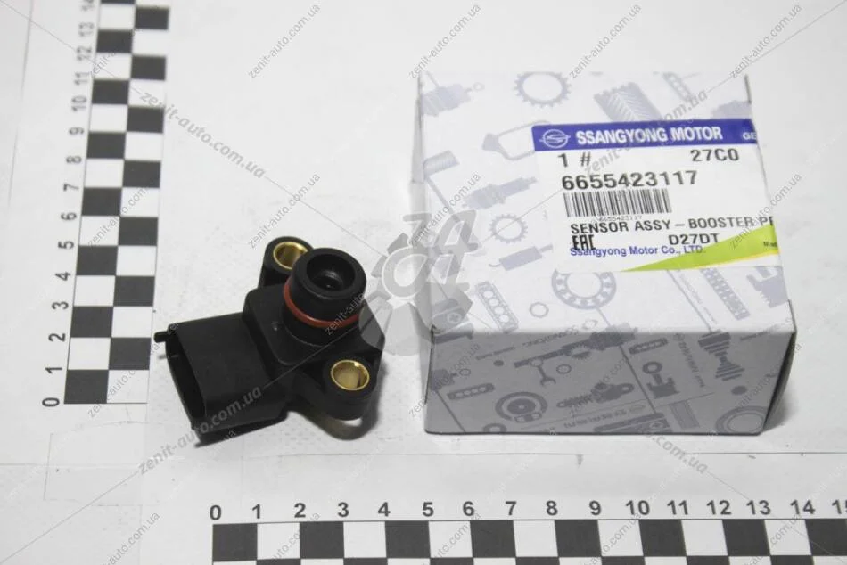 Датчик давления воздуха MAP Kyron (05-) D27 / Rexton (04-) D27 SsangYong SSANGYONG 6655423117 (фото 1)
