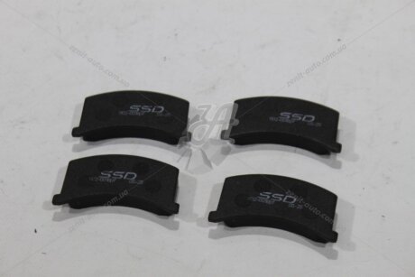Колодки гальмівні 1102-05 перед (к-т 4шт) SSD '1102001BPF