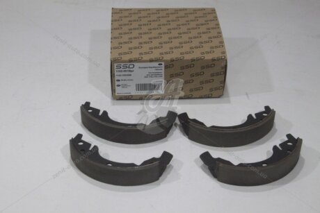 Колодки тормозные 1102-05 зад (к-т 4шт) SSD '1102001BPR