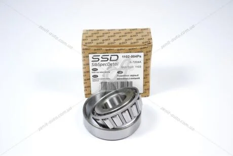 Підшипник маточини 1102 зад наруж (6-7204) SSD 1102-004Ps