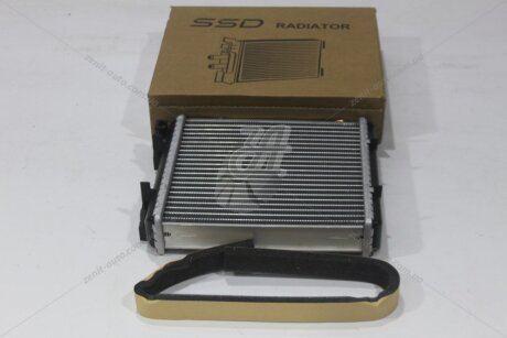 Радіатор обігрівача 2105-07 (широкий) алюм (паяний) SSD '2105001DHB