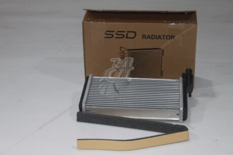 Радіатор обігрівача 2110-12 с/з (-2003) алюм (паяний) SSD '2110001DHB