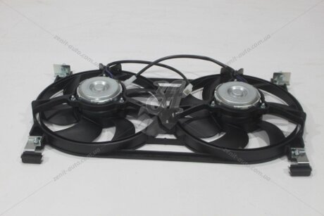Вентилятор охолодження радіатора 2121/21213-14 (з кожухом) 2 вентилятори (тип Валей) SSD '21214002FC