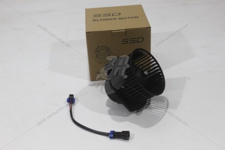 Вентилятор обігрівача 1118/2110-12/2123/2170 на підшипниках (з`ємний дріт) SSD '2123001FH