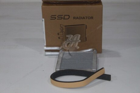 Радіатор обігрівача 2190 ГРАНТА алюм (паяний) SSD '2190001DHB