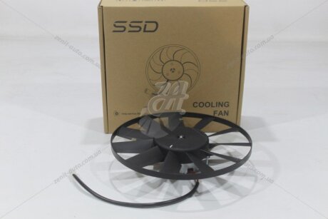 Вентилятор охолодження радіатора 3302/2217/3110 (406) (б/кожуха) SSD '3302001FC