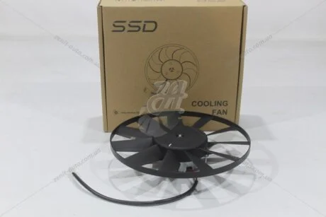 Вентилятор охолодження радіатора 3302/2217/3110 (406) (б/кожуха) SSD '3302001FC