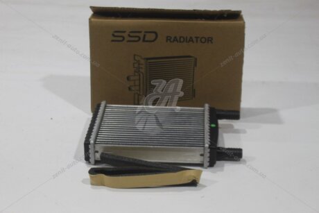 Радіатор обігрівача 3302/2217 н/з (d18) алюм (паяний) SSD '3302002DHB