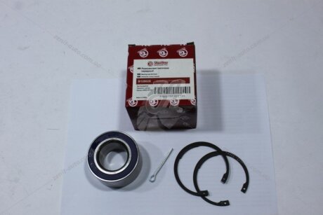 Ремкомплект маточини Ланос/Авео/Нексія (ABS+) R14 перед (1підшип+2стоп.кільця+шплінт) TANGUN 'B12002S