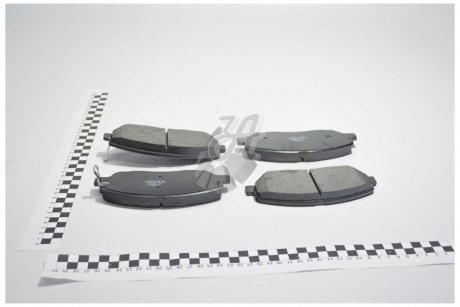 Колодки гальмівні дискові передні SORENTO 09-/SANTA FE 10- TANGUN R24022 (фото 1)