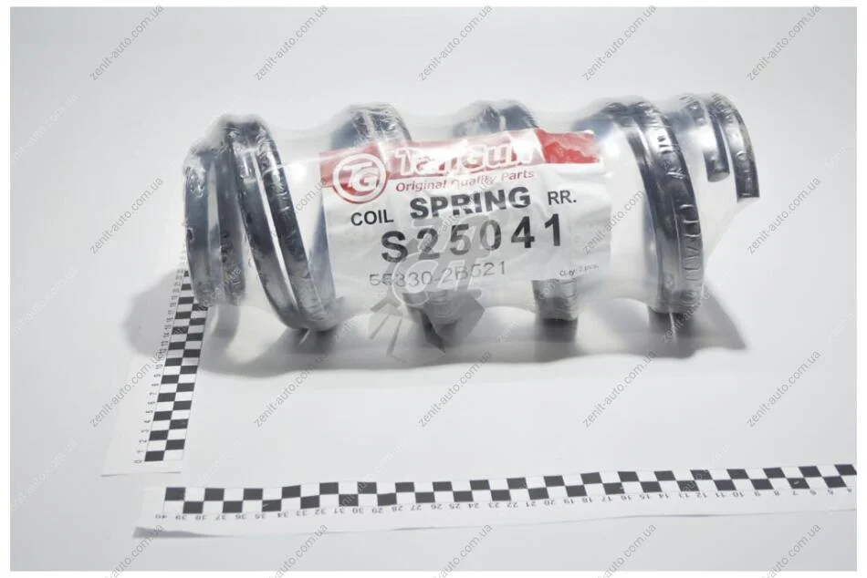 Пружина подвески задняя (кратно 2) HYUNDAI SANTA FE 2.2 06-09 (WAGON - 5DR 7P,4WD,SELF LEVELIZER,) TANGUN S25041 (фото 1)