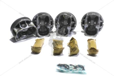 Поршень ДВЗ 0.5 (4од.+пальці) Mazda (SKYACTIV-G-II) CX-5 (13-), 3 (14-) 6 (12-) 2.0 DOHC 16V TEIKIN 42225-050