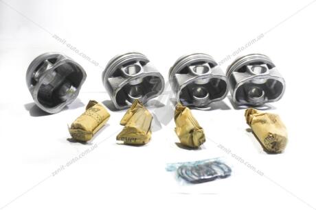 Поршень ДВЗ 0.5 (4од.+пальці) Toyota/ Lexus (8AR-FTS ALFIN) NX200T/NX300, RX300, Highlander 2.0 DOHC EFI 16V TURBO TEIKIN 46405A-050