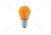 Лампа розжарювання 12V PY21W BAU15s AMBER (жовта) (1-конт)(смещ.цоколь) (кратно 10) TESLA B52301 (фото 1)