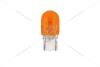 Лампа розжарювання 12V WY21W 21W W3x16d Amber жовта без цокольна (кратно 10) TESLA B62301 (фото 2)