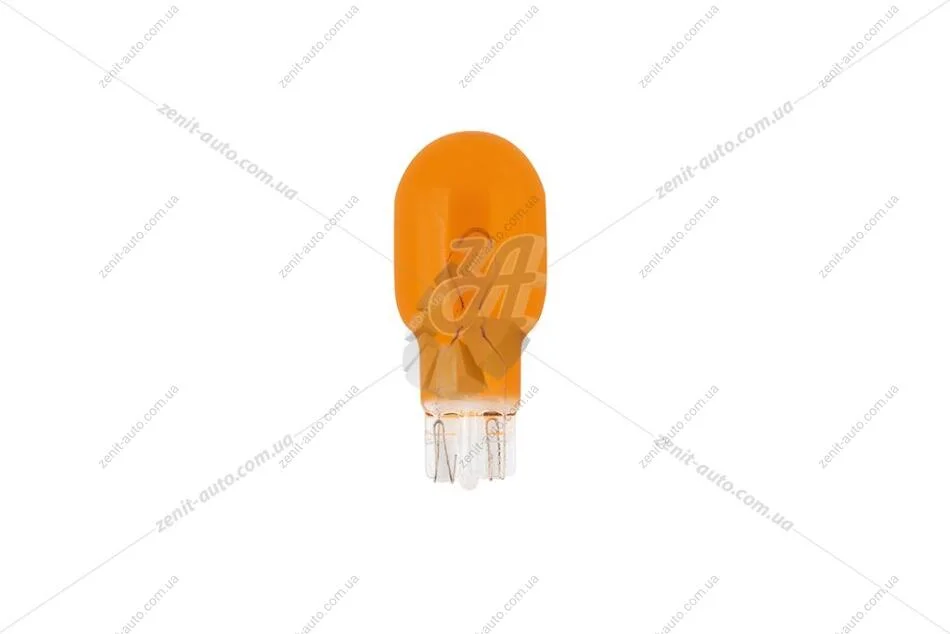 Лампа розжарювання 12V WY16W 16W W2,1x9,5d Amber жовта (б/цоколя) (кратно 10) Tesla TESLA B66201 (фото 1)