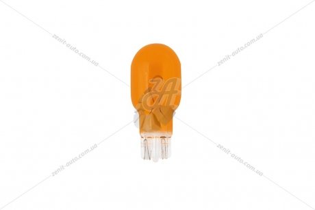 Лампа розжарювання 12V WY16W 16W W2,1x9,5d Amber жовта (б/цоколя) (кратно 10) TESLA B66201