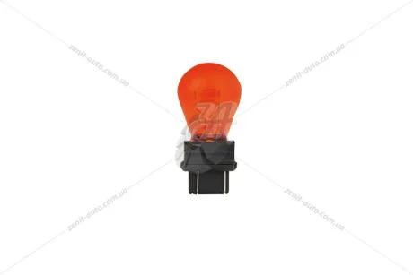 Лампа накаливания 12V PY27/7W 27/7W WX2,5x16q AMBER (оранж) (кратно 10) Tesla TESLA B77321