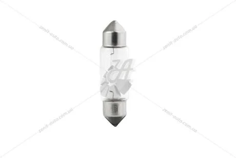 Лампа розжарювання 12V C5W T11x38 SV8,5-8 (38мм) (кратно 10) Tesla TESLA B85301