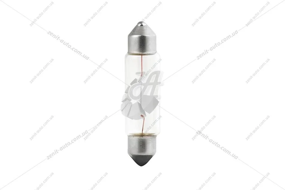 Лампа розжарювання 12V C10W T11x41 SV8,5-8 (41мм) (кратно 10) Tesla TESLA B86201 (фото 1)
