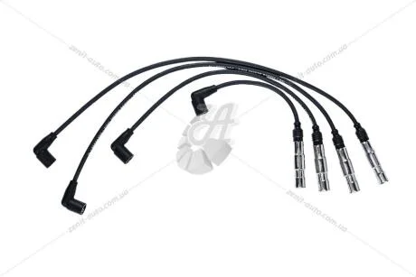 Провода высоковольтные (к-кт) SKODA OCTAVIA (I,II)/ VW GOLF (IV,V,VI) 1.6i (T076B) BLATNA TESLA 'T076B