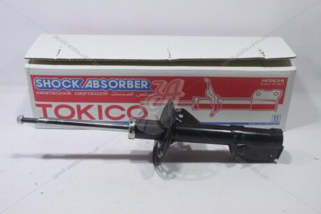Амортизатор підвіски передній лівий газомасляний Honda Fit/Jazz 04-/09- Tokico 'B2291
