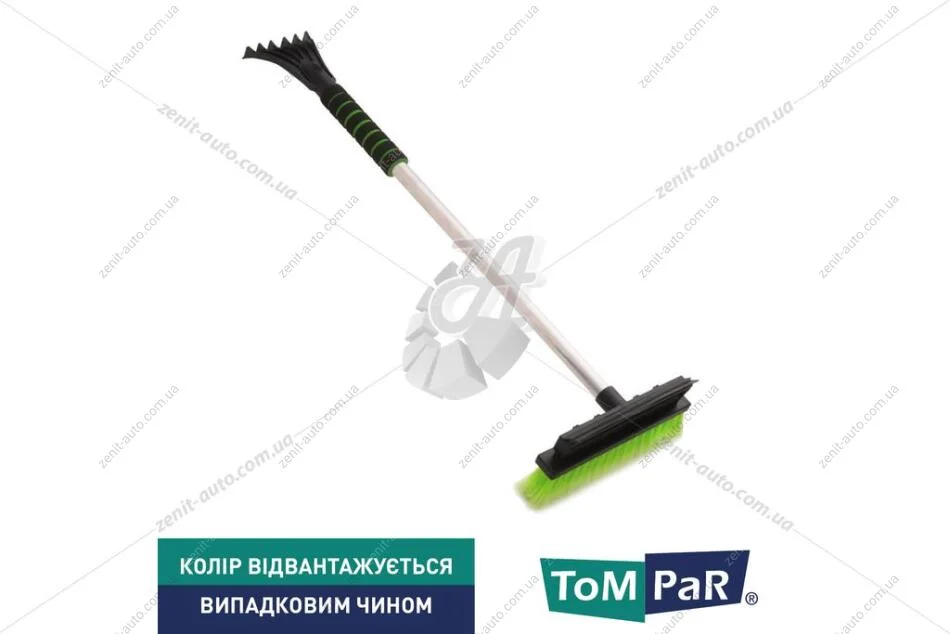 Щетка-скребок 3в1 (снег + лед + водосгон) NICE TOUCH алюминий NT 75 TomPar 'TP090905 (фото 1)