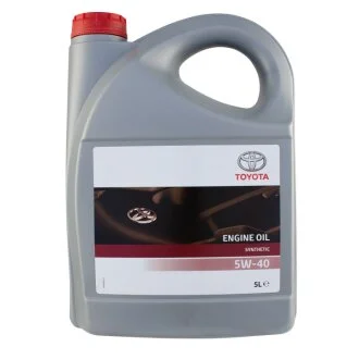 Олива моторна 5W-40 Genuine Motor Oil (API SM/CF, ACEA A3/B4) 5L (08880-80835) TOYOTA '0888080835