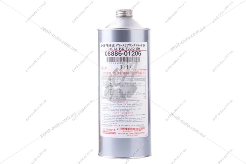 Масло ГУР Toyota PS Fluid EH 1L (08886-01206) TOYOTA 0888601206 (фото 1)