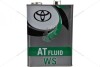 Масло трансмиссионное ATF WS 4L TOYOTA 0888602305 (фото 4)