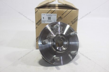 Маточина колеса з підшипником передн Lexus RX (15-) (43550-48011) TOYOTA '4355048011