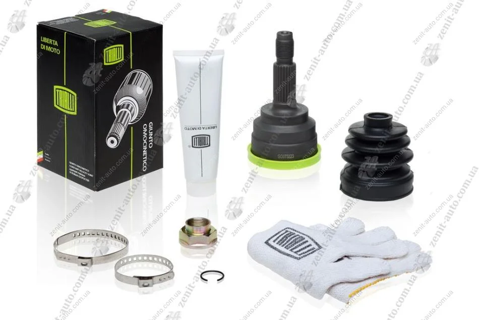 ШРУС наружный Rio 1.3/1.4 (00-), Mazda 323 (-89) (нар:24/вн:21) Без кольца ABS Trialli GO 073223 (фото 1)