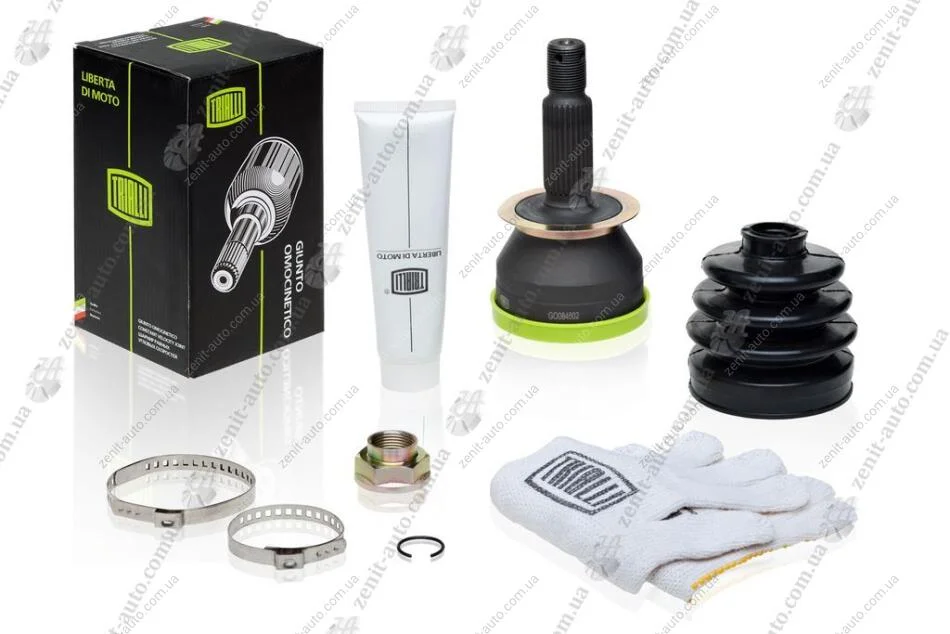 ШРКШ зовнішній Sonata 2.4 (98-) MT/AT (зов:27/вн:25) без кільця ABS TRIALLI Trialli GO 084502 (фото 1)