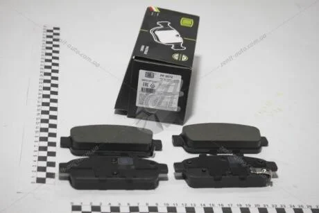 Колодки тормозные задн диск CHEVROLET CRUZE (09-) Trialli PF 0572