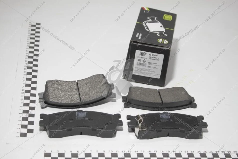 Колодки тормозные передн Kia Spectra (00-) Trialli PF 073101 (фото 1)