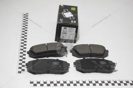 Колодки тормозные диск. перед. для а/м Kia Sportage III (10-) Trialli PF 0817 (фото 1)
