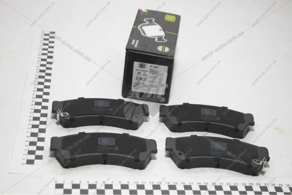 Колодки гальмівні передн Mazda 6 (07-) г/с AKEBONO Trialli PF 2503 (фото 1)